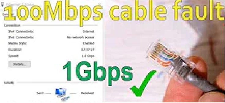 5 manieren om het niet krijgen van Gigabit Ethernet-snelheden op te lossen