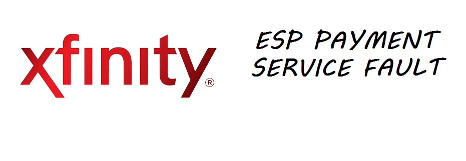 3 måter å fikse Xfinity på Mottok en såpefeil fra ESP Payment Service