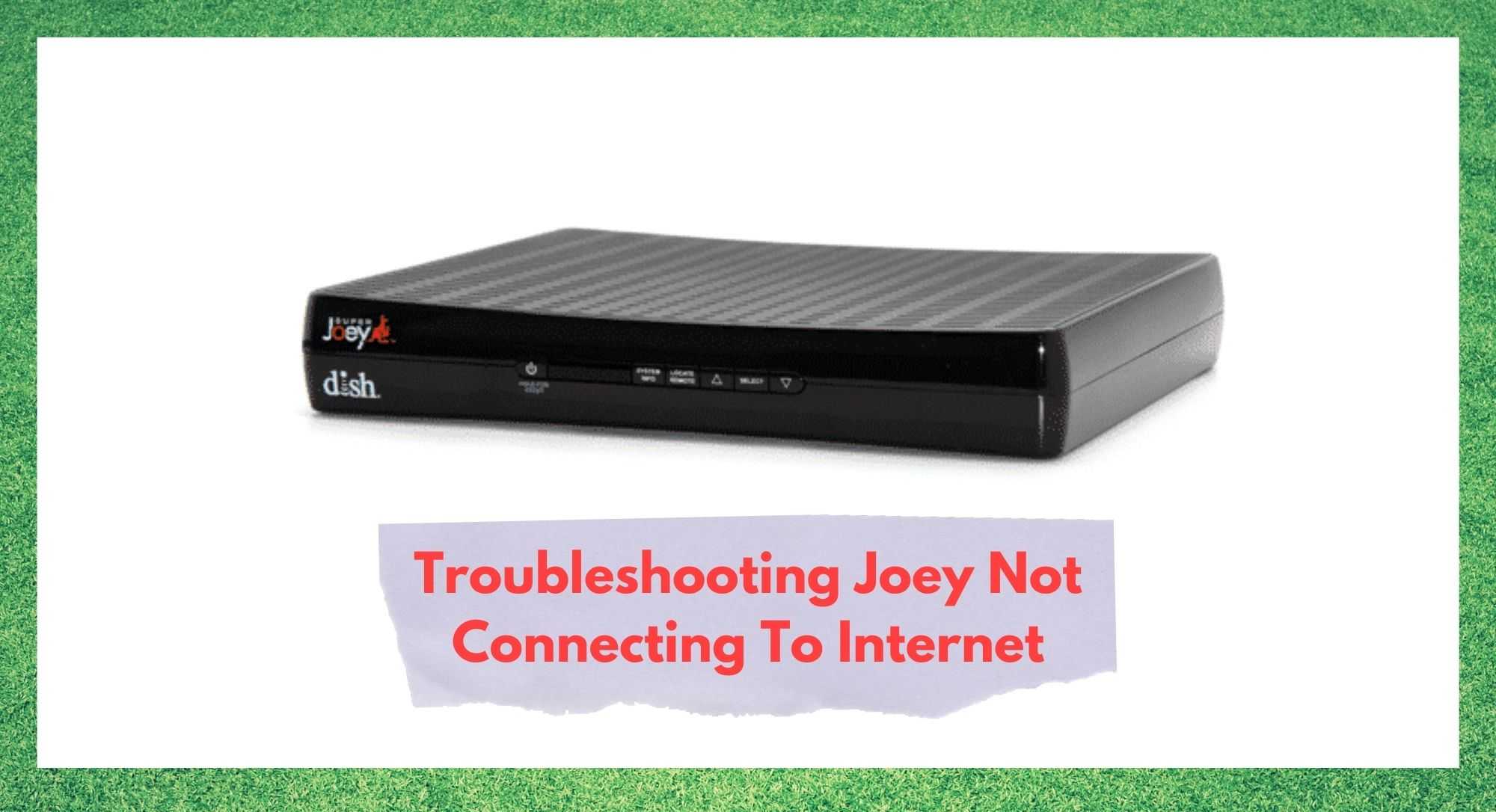 Joey ei ole yhteydessä Internetiin: 6 tapaa korjata ongelma