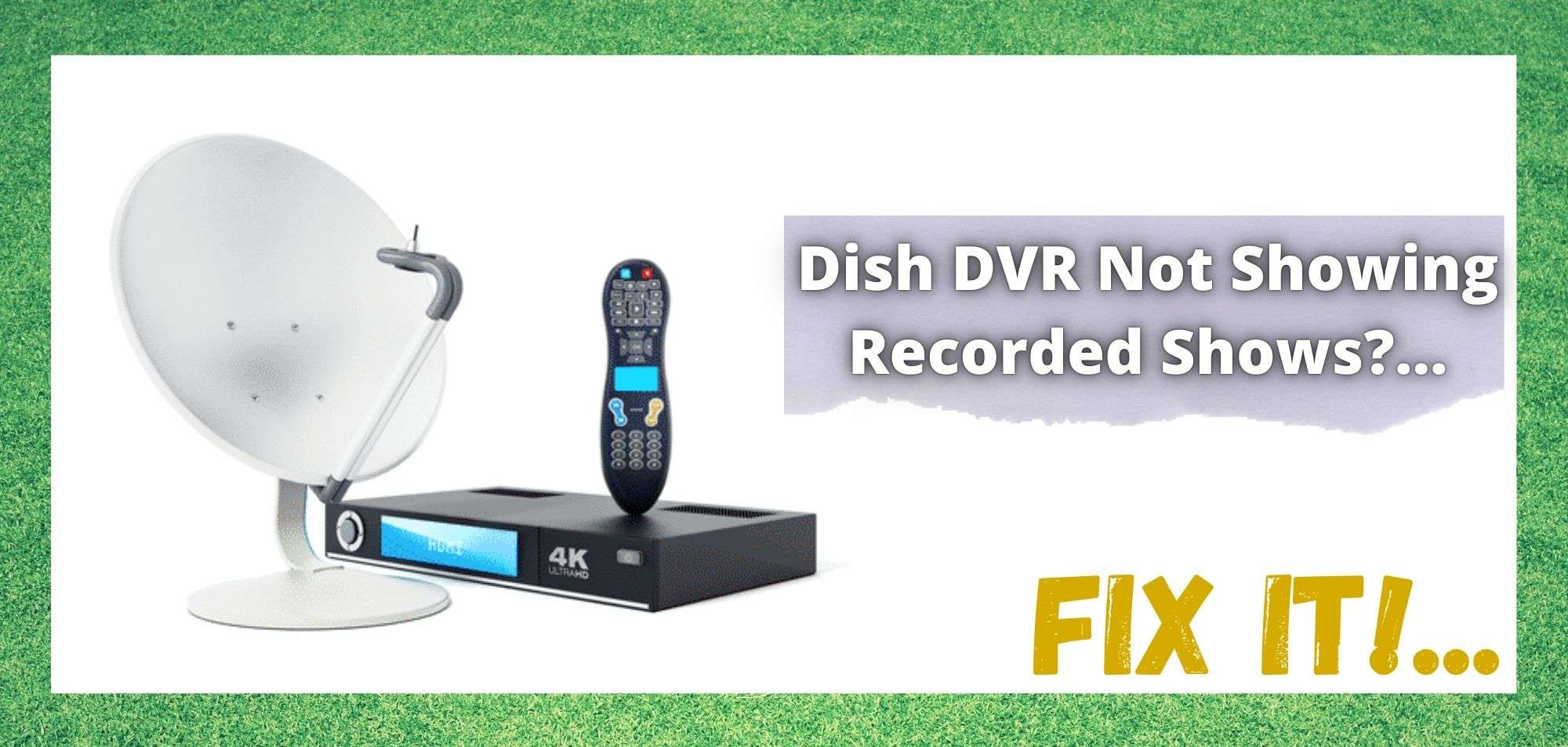 4 xeitos de corrixir o disco DVR que non mostra programas gravados