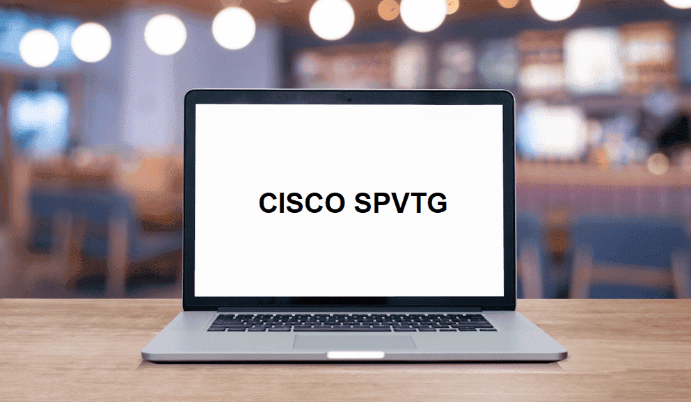 म किन मेरो नेटवर्कमा Cisco SPVTG हेर्दै छु?