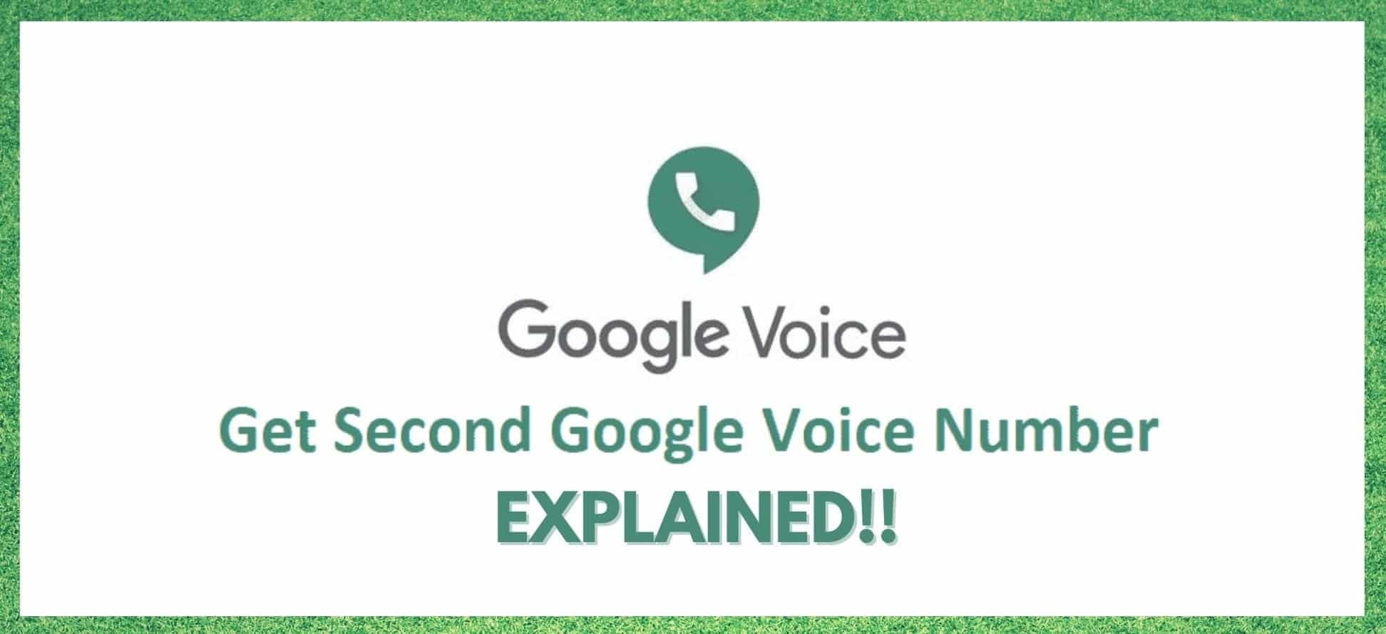 Er mögulegt að fá annað Google Voice númer?