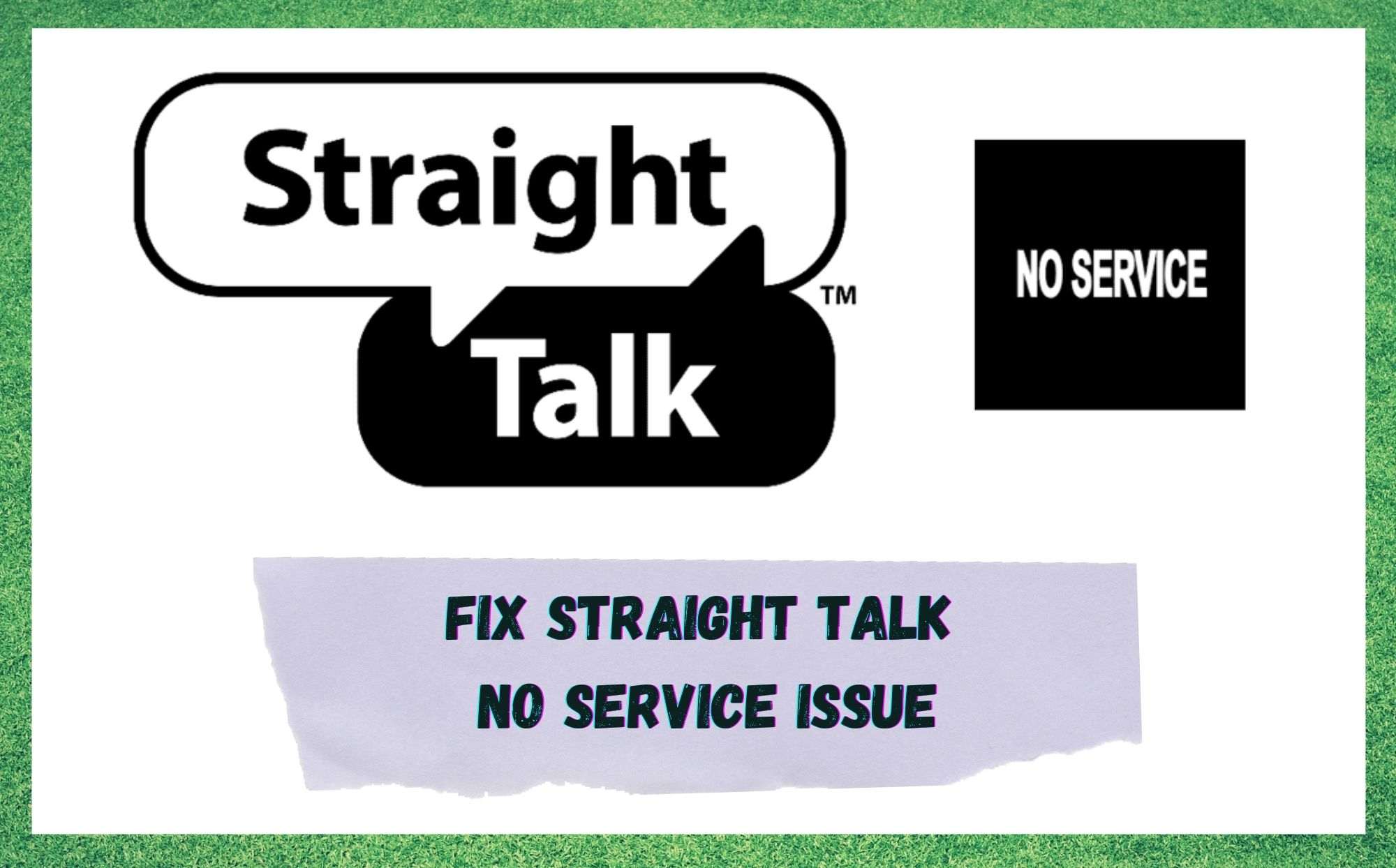 Straight Talk Nici o problemă de serviciu: 4 moduri de a rezolva