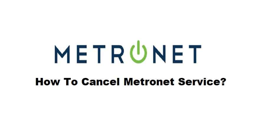 Come annullare il servizio Metronet?