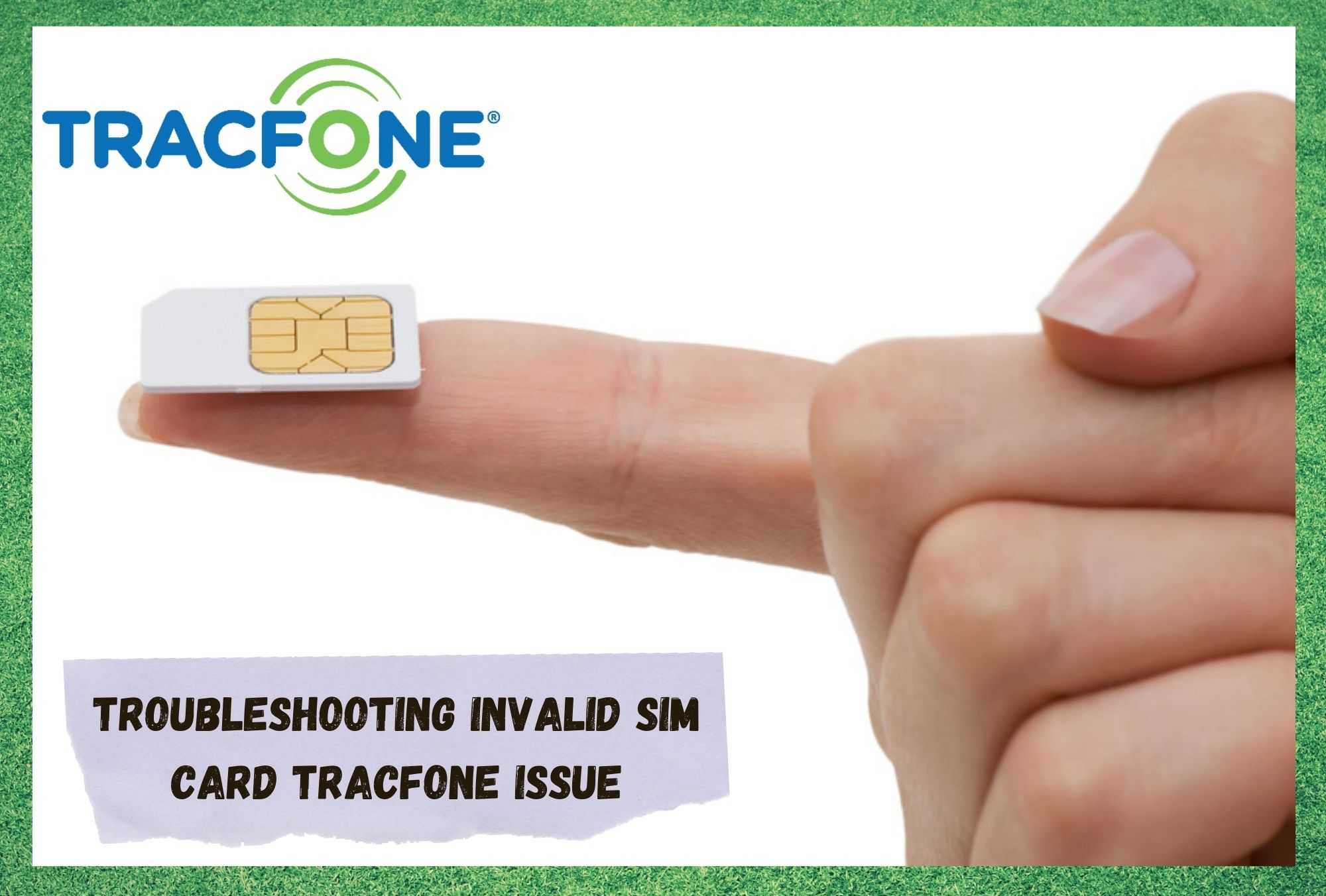 4 maneres de solucionar la targeta SIM no vàlida a TracFone
