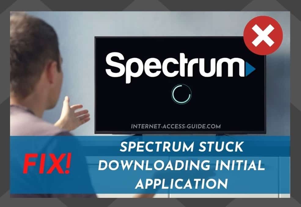 Aplicación inicial de descarga de Spectrum Stuck: 4 correccións
