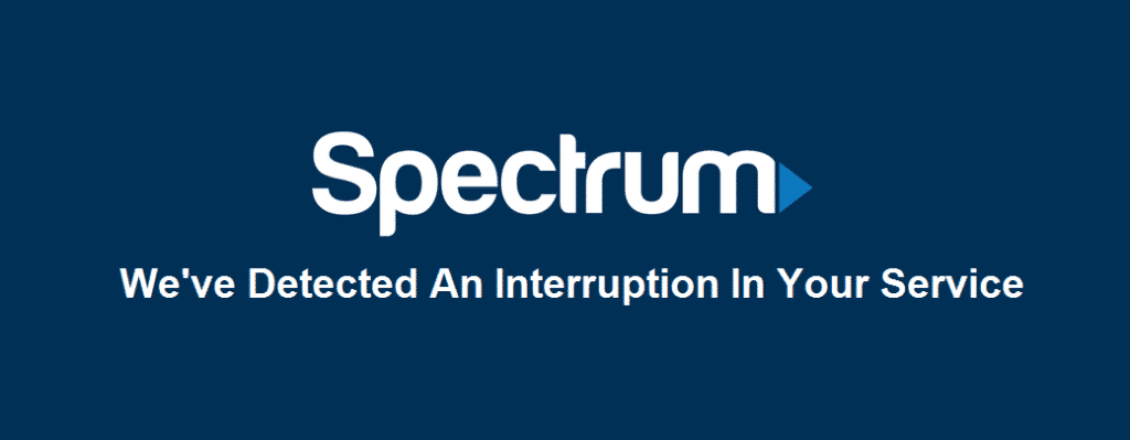 "Spectrum" Aptikome jūsų paslaugos pertrauką: 4 pataisymai