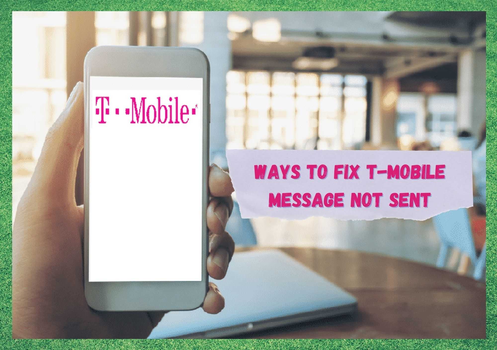 7 xeitos de corrixir a mensaxe de T-Mobile non enviada