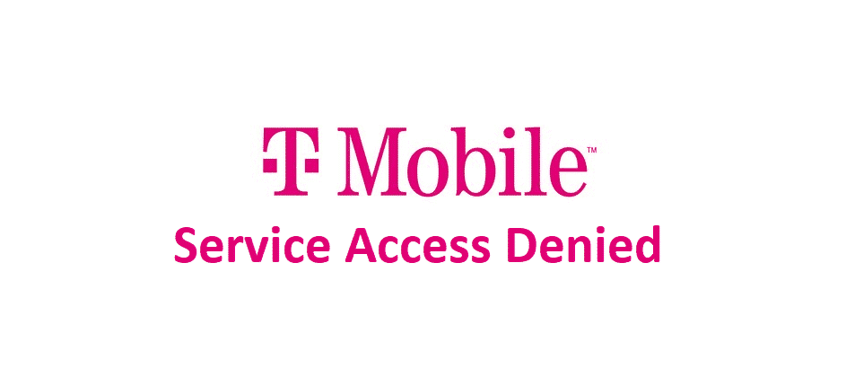 Zavrnitev dostopa do storitve T-Mobile: 2 načina za odpravo