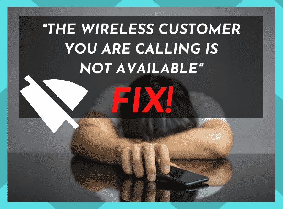 O cliente sen fíos ao que estás chamando non está dispoñible: 4 solucións