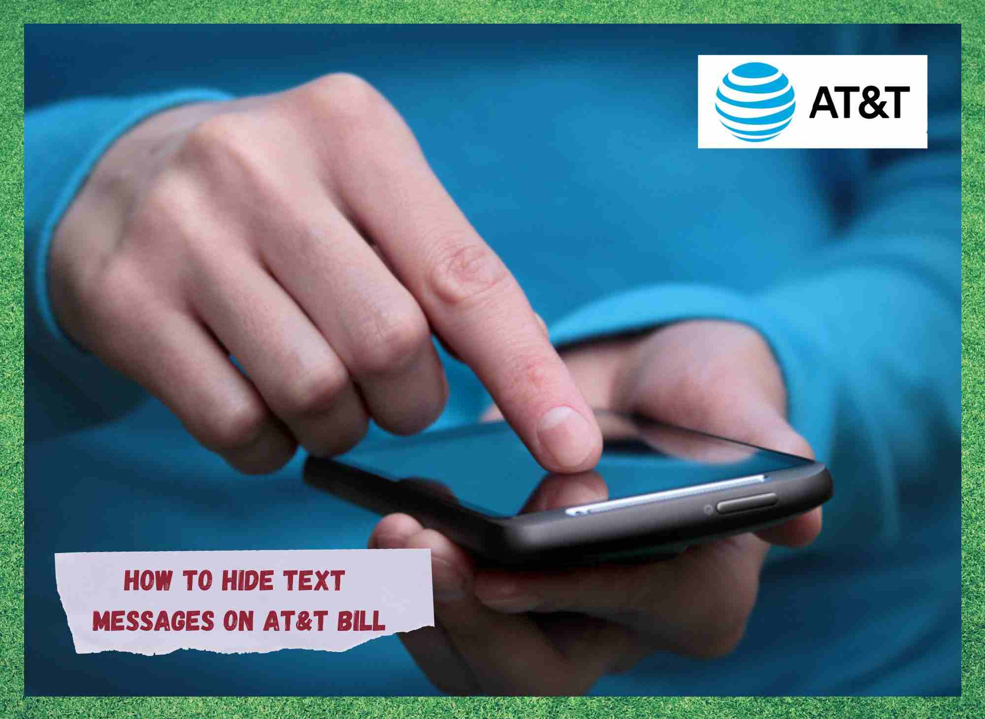 ¿Cómo ocultar los mensajes de texto en la facturación de AT&amp;T? (Respondido)