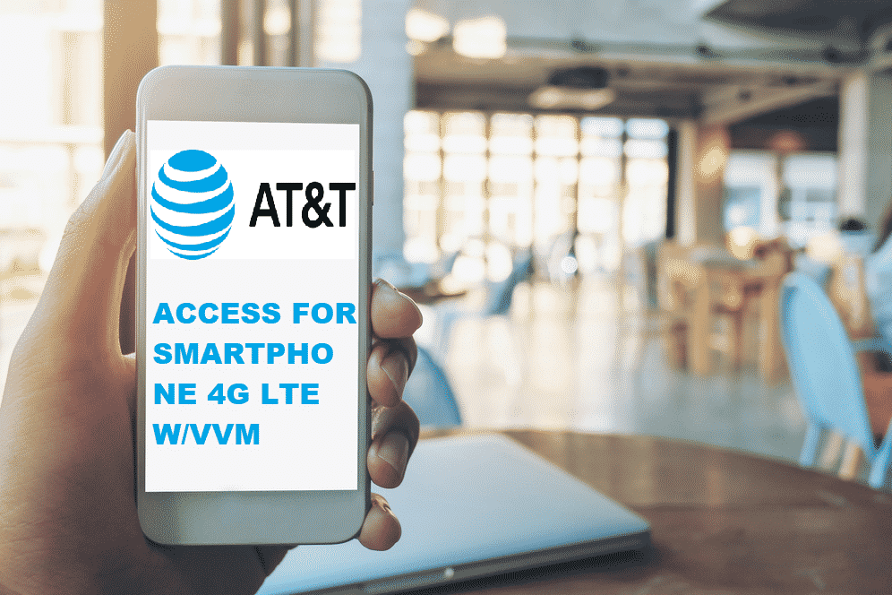 AT&amp;T пристап за паметен телефон 4G LTE W/VVM (објаснето)