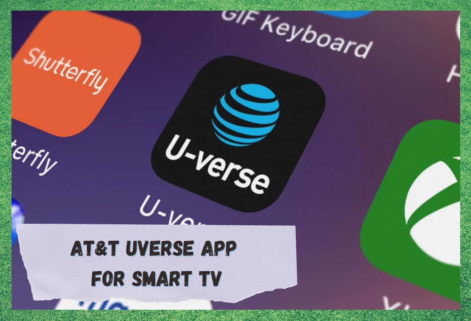 스마트 TV용 AT&amp;T Uverse 앱