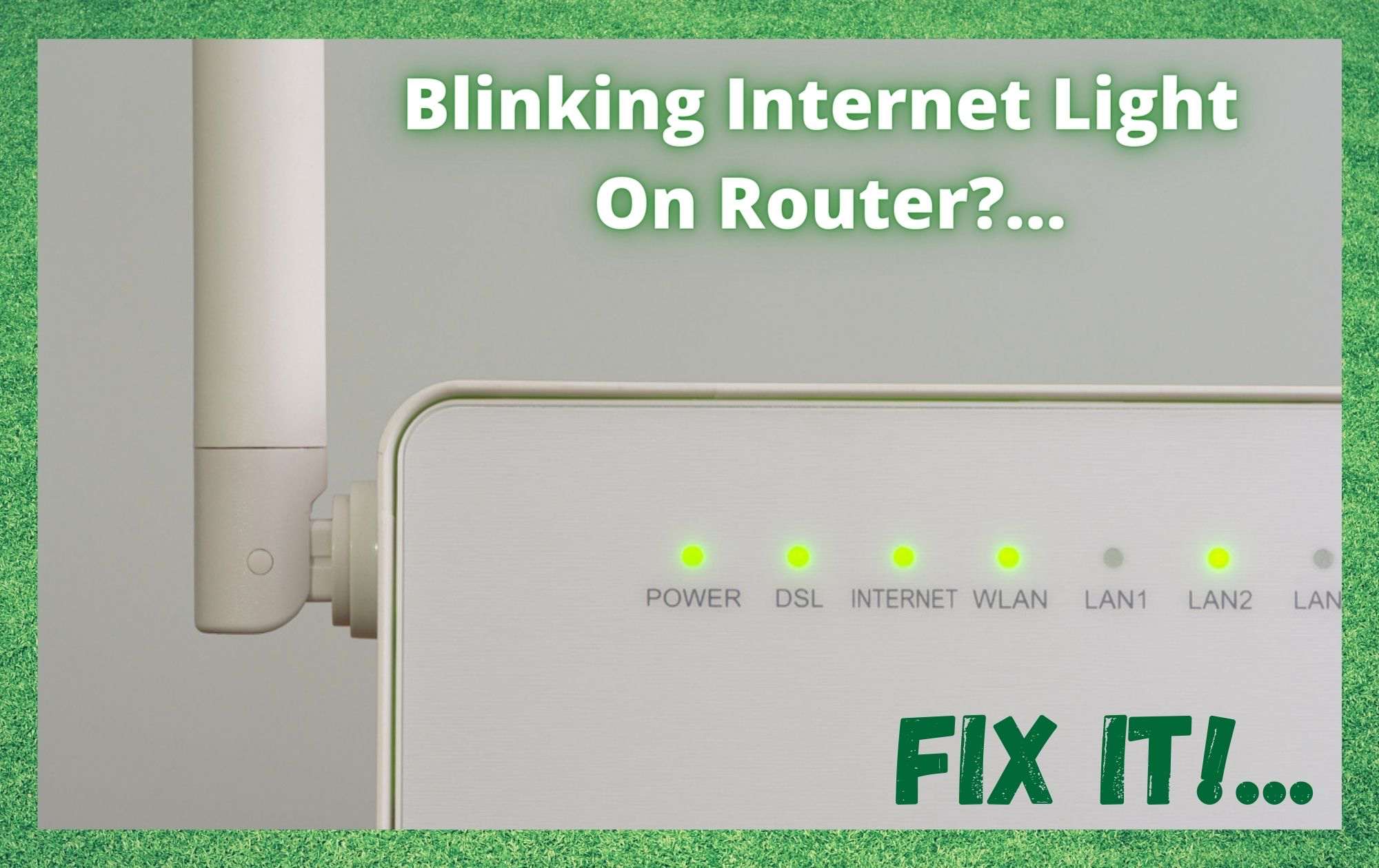 5 xeitos de corrixir a luz intermitente de Internet no enrutador