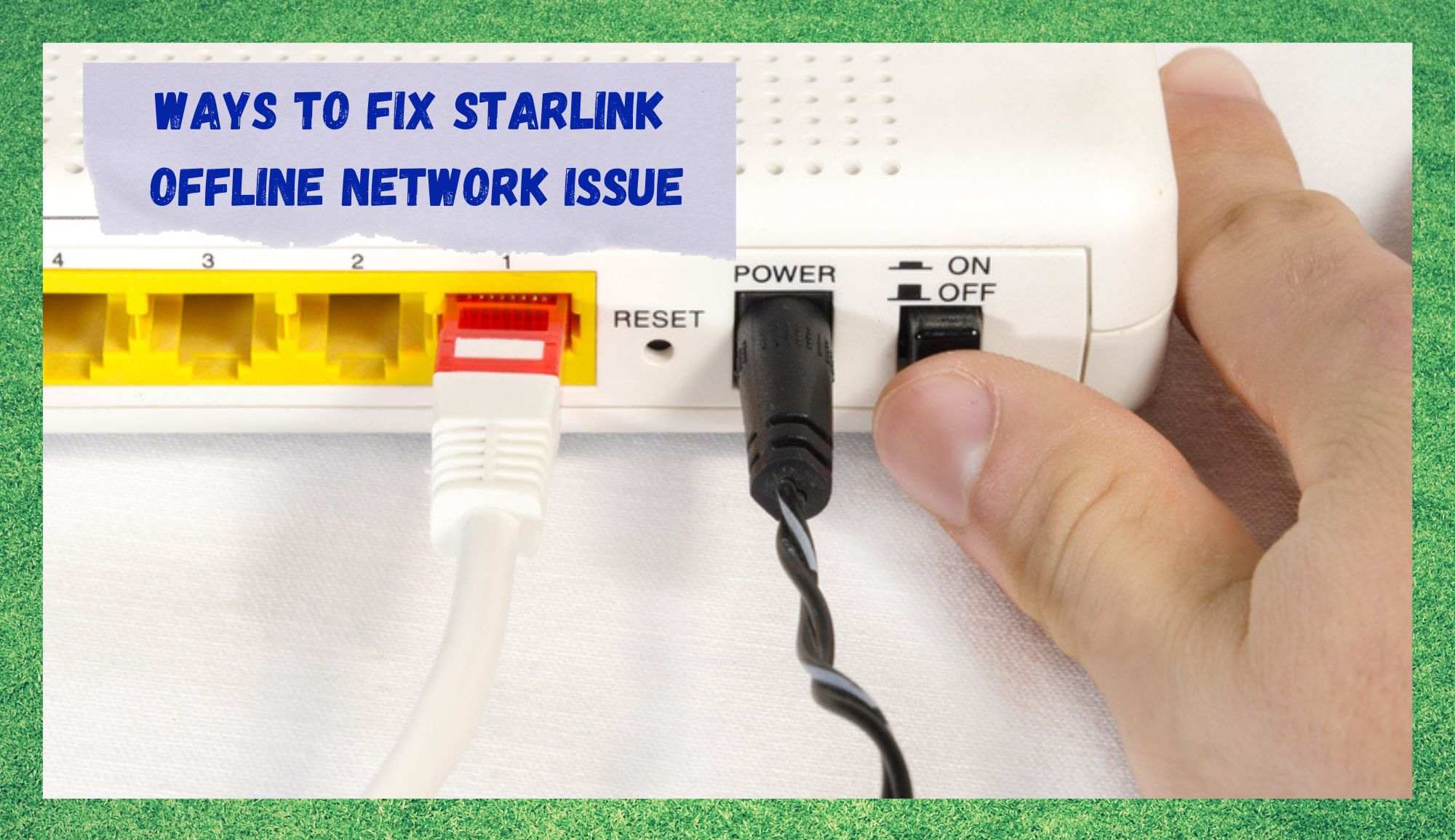 4 xeitos de corrixir o problema da rede sen conexión de Starlink