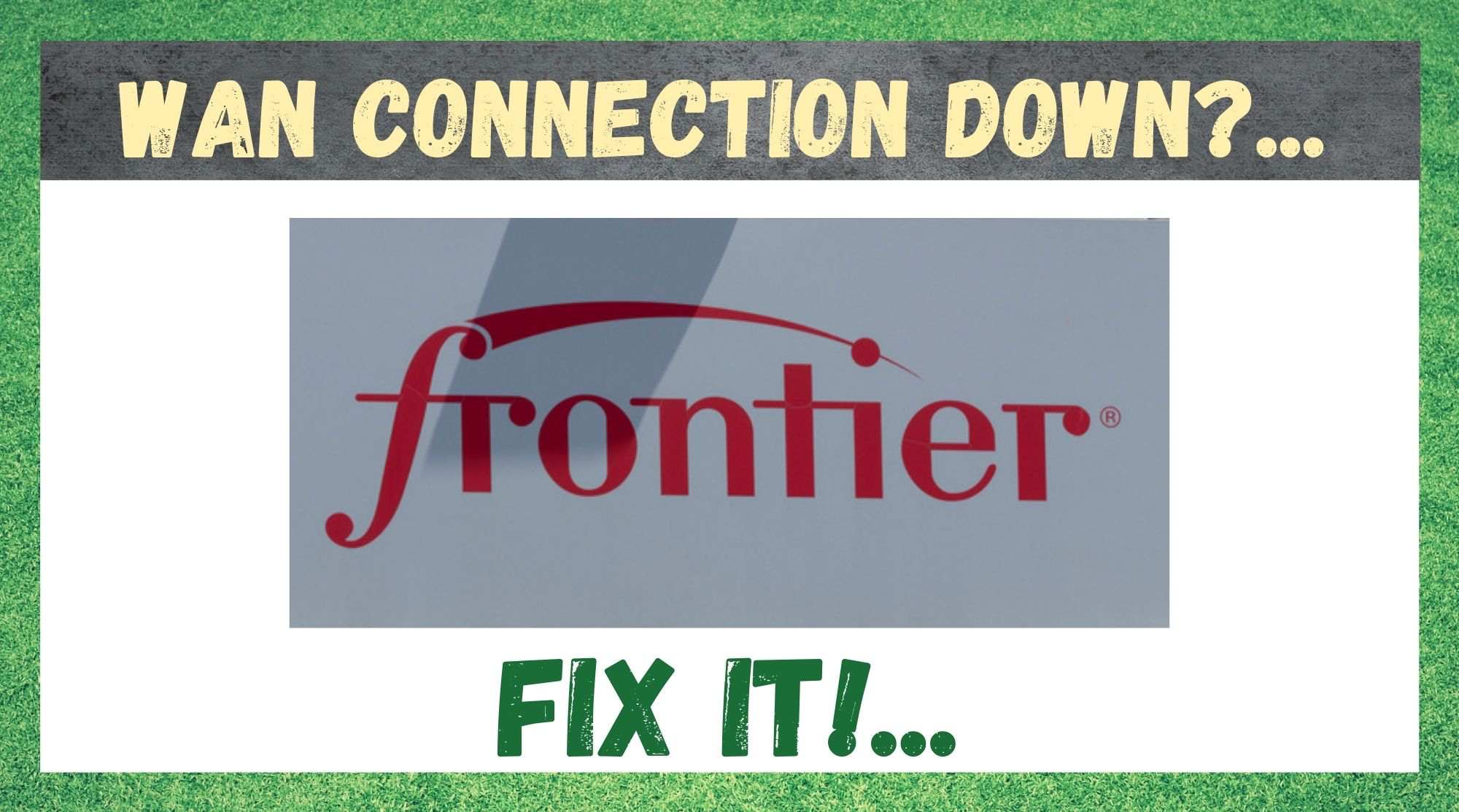 4 manieren om de WAN-verbinding te herstellen (Frontier Communications)