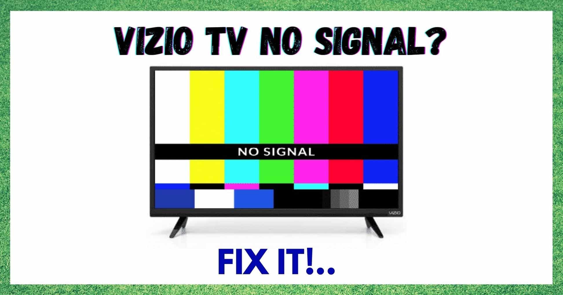 3 способи усунення проблеми відсутності сигналу на телевізорі Vizio