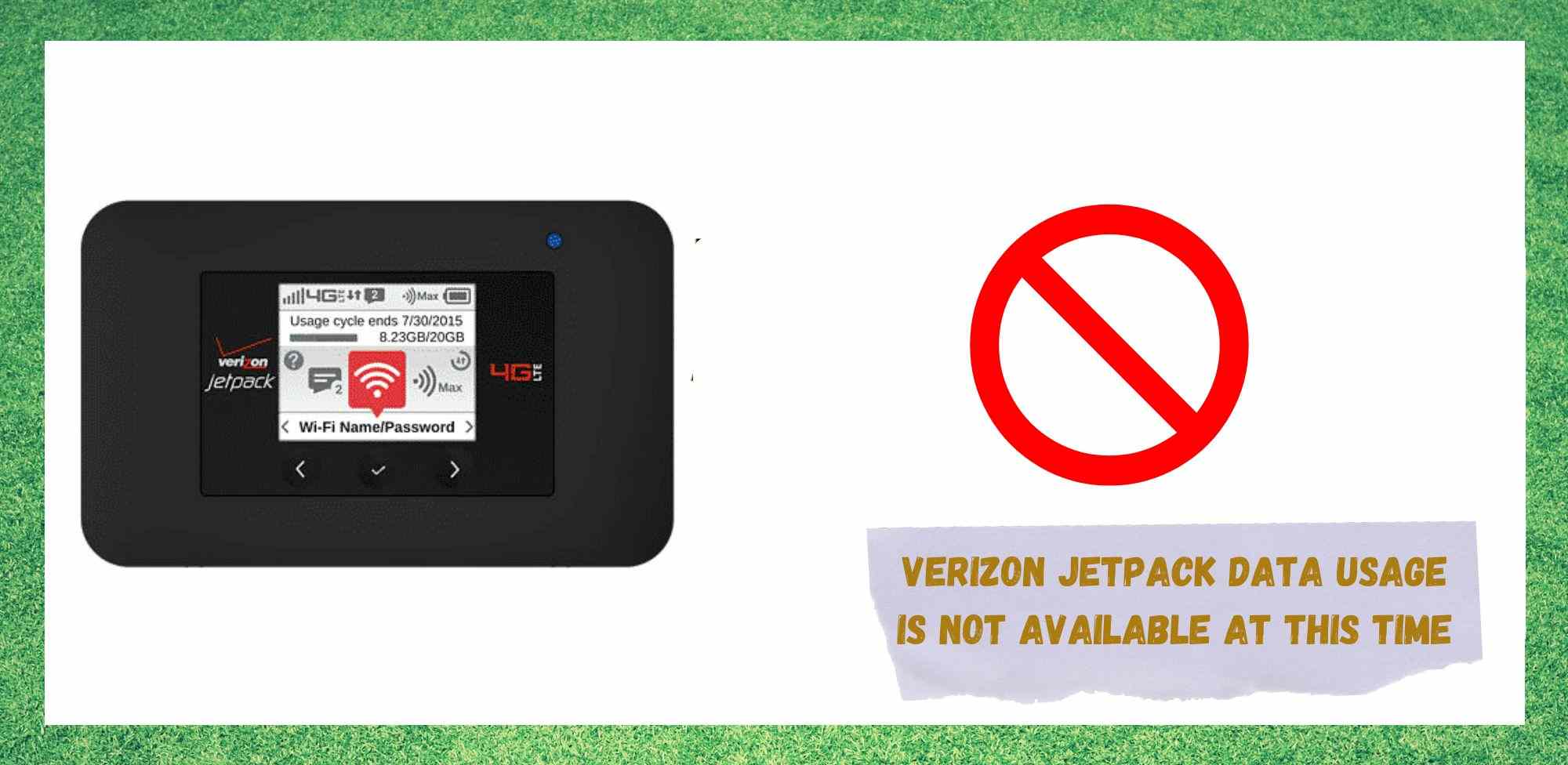 Verizon Jetpack-en datuen erabilera konpontzeko 7 moduak ez daude eskuragarri une honetan