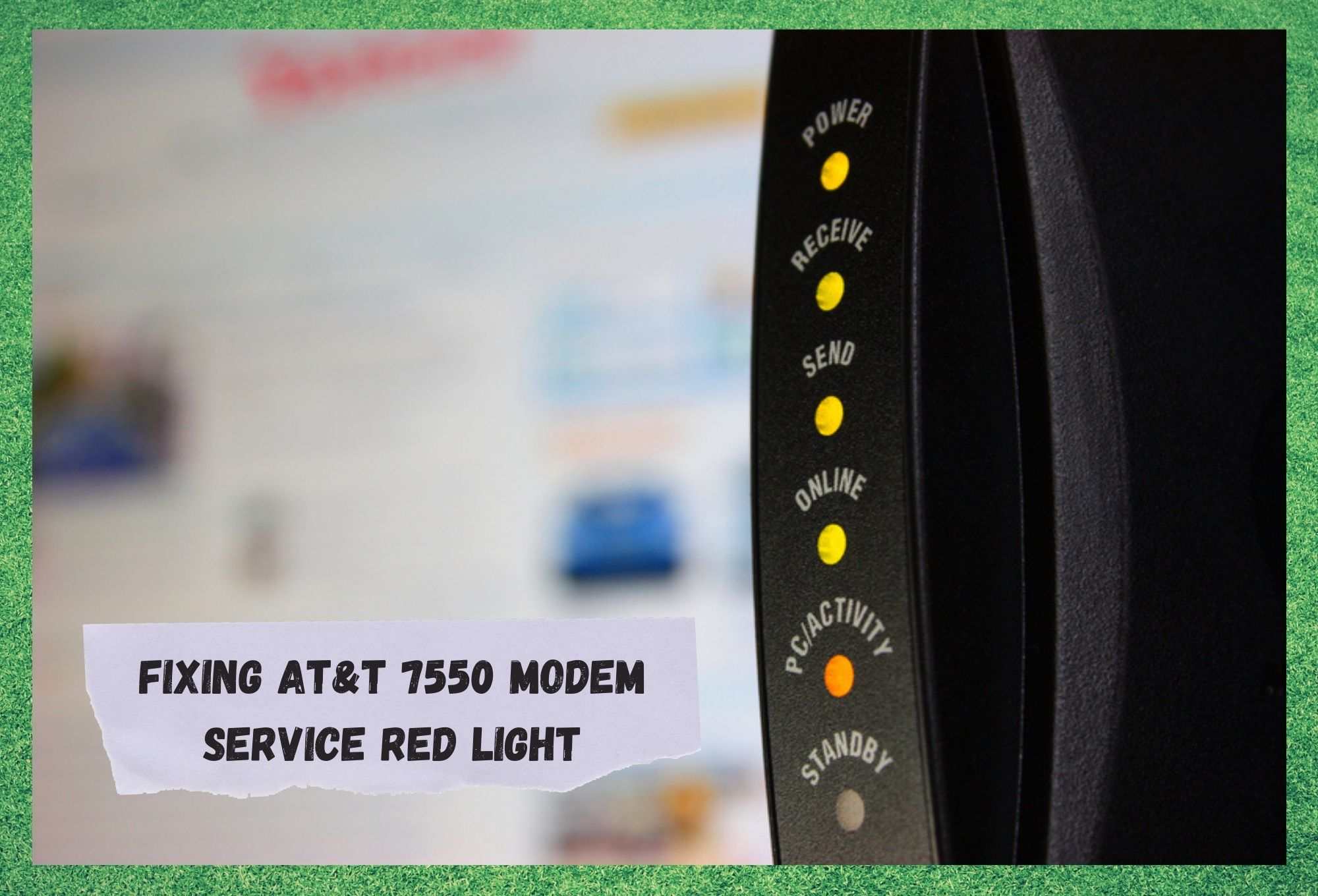 AT&amp;T Modem ဝန်ဆောင်မှု Red Light ကို ပြင်ဆင်ရန် နည်းလမ်း 3 ခု