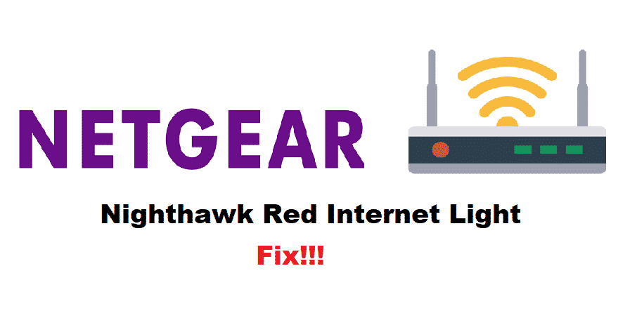 3 manieren om Netgear Nighthawk rood internetlicht te repareren