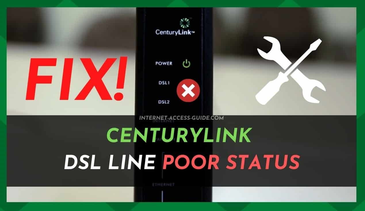 3 načina da popravite loš status CenturyLink DSL linije