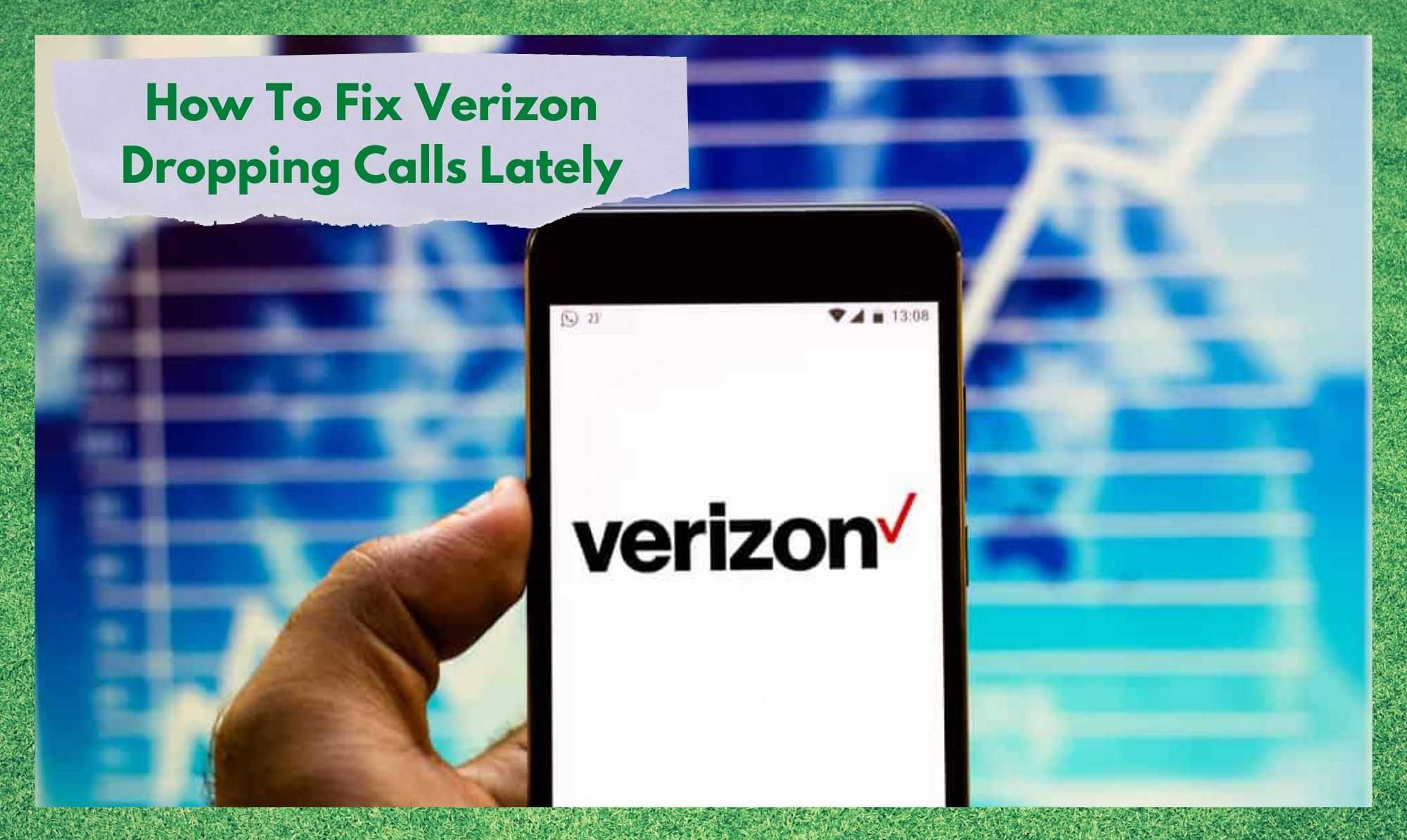 Verizon이 최근 전화 끊기: 해결하는 4가지 방법