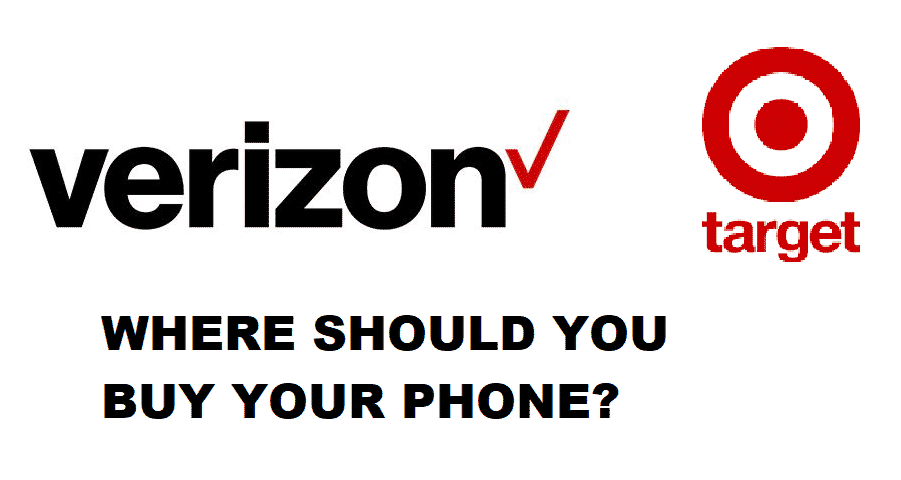 Comprar un teléfono en Target vs Verizon: cal?