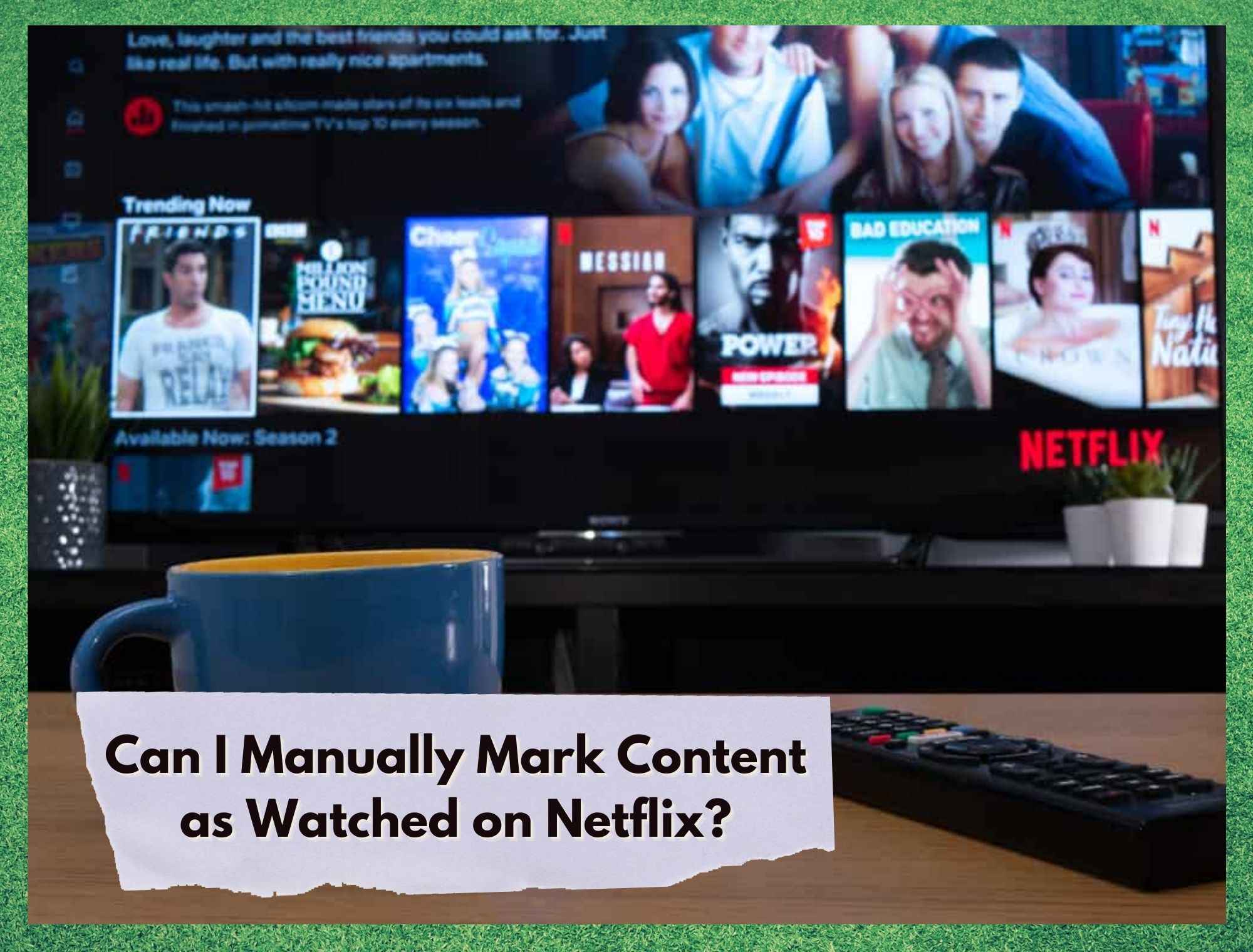 Kan ik handmatig inhoud markeren als bekeken op Netflix?