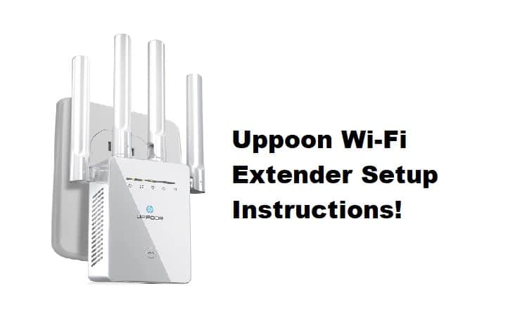 UPPOON Wi-Fi 익스텐더 설정 지침(2가지 빠른 방법)