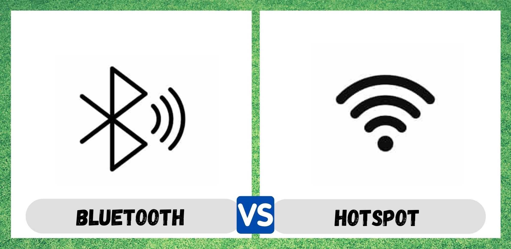 Bluetooth холболт ба халуун цэгийг харьцуулах - аль нь вэ?